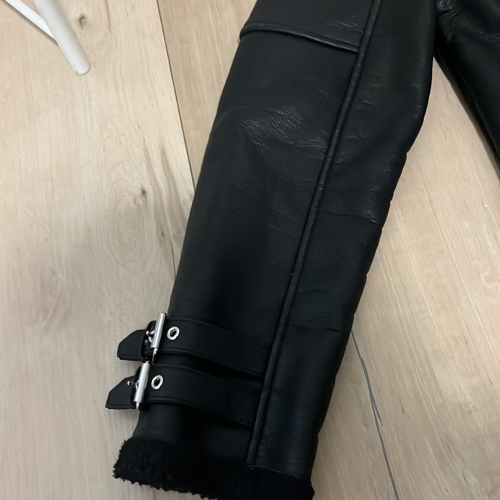 Forever 21 faux leather moto jacket π«π« - Picture 10 of 16